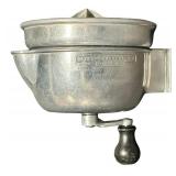 JUICER: Vintage Aluminum Citrus Juicers - Qty 5 (C) The hand-cranked models are commonly referred to as "Gem Squeezers".