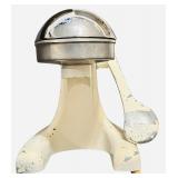 JUICER: Vintage Juice-King Citrus Juicer with a Beige Base and Chrome Press (F)