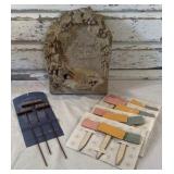 Garden Plaque and Garden Stakes