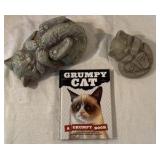 Cat Nap Statues and Grumpy Cat Book