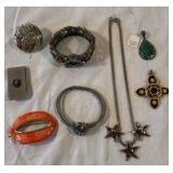 Collection of Vintage Jewelry Items