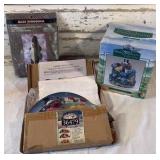 Bass Windsock, Four Season Address Marker, Kitty Water Fountain All New