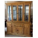 Mid 80s Style China Cabinet