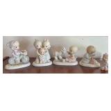 Five Precious Moments Figurines