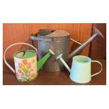 Three Watering Cans