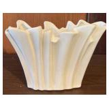 Vintage McCoy Pottery Fan Vase