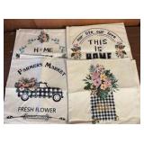 Eight Pillow Covers