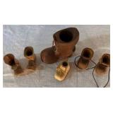 Cute Collection of Wood Shoes