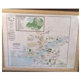 2008 Framed Prior Lake Park & Trail Map