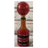 Vintage Italian Decanter, Tiered Serving Tray