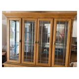 Mid 80s Style China Cabinet