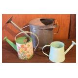 Three Watering Cans