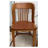 Pair of Banker or Jury Side Chairs