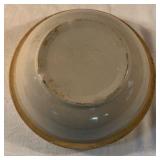 2 Primitive Stoneware Bowls