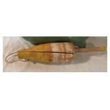 Yellow Bouy and Ceramic Fish