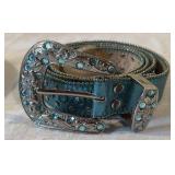 3 Rhinestone Studded Belts