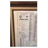Framed 2009 City Of Prior Lake Street Map