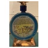Ezra Brooks Whiskey Decanter and Two Jim Beam Whiskey Decanters