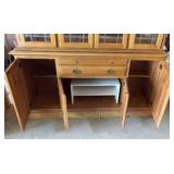 Mid 80s Style China Cabinet