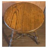 Wood Round Piano Stool