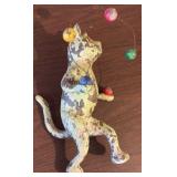 Juggling Cat Folkart