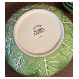Cabbage Bowl and Plates Set