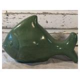 Yellow Bouy and Ceramic Fish