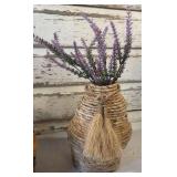 Basket with Handles, Basket Type Vase, Book Storage