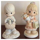6 Precious Moments Figurines