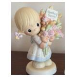 4 Precious Moments Figurines