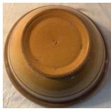 2 Primitive Stoneware Bowls