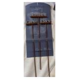 Garden Plaque and Garden Stakes