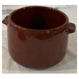 Westbend Ceramic Bean Pot and Columbia Metal Products Stoneware Bowl