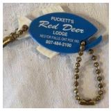 Five Vintage Keychains