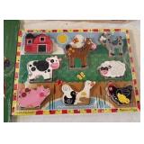 Four Vintage Wooden Puzzles