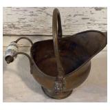 Metal Planter, Metal Wire Basket, Metal Ring Basket, Brass Skuttle