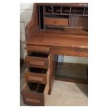 Vintage Roll Top Desk