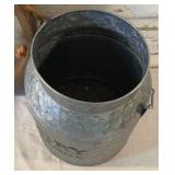 Decorative Tray and Tin Pail