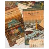 Vintage Calendars from New Prague