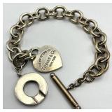 Tiffany & Co. Return to Tiffany 925 Sterling Silver Bracelet