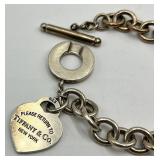 Tiffany & Co. Return to Tiffany 925 Sterling Silver Bracelet