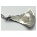 Buodd-Tinn Pewter Pendant Necklace - 9 inch Chain, 1.25 x 1.25 in Pendant