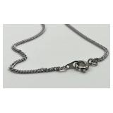 Buodd-Tinn Pewter Pendant Necklace - 9 inch Chain, 1.25 x 1.25 in Pendant