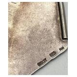 925 Sterling Silver Geometric Brooch Pin - 2.5 x 1.5 in