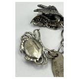 Sterling Silver Charm Bracelet 7 in - Colorado Cliff Dwellings Charm