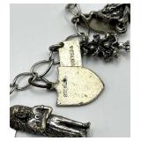 Sterling Silver Charm Bracelet 7 in - Colorado Cliff Dwellings Charm