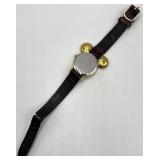 JAZ Disney Mickey Mouse Watch - 8 in Leather Band, 1.5 in x 1 in Face