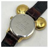 JAZ Disney Mickey Mouse Watch - 8 in Leather Band, 1.5 in x 1 in Face