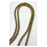 Judith Leiber Egyptian Revival Necklace - 13.5 in Chain, Pendant 1.75 x 0.75 in