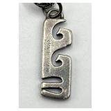Lenore Moscow 925 Pendant Necklace - 8.5 in Chain, Pendant 1.25 x 0.25 in